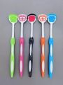 Tongue Brush Cleaning Tooth Safe Tongue Scraper Soft Toothbrush Scraping Tongue Cleaner Oral Hygiene Clean Tool. 