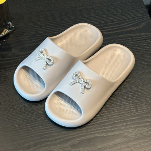 [Free Shipping] Thick-Soled Slippers For Women Summer Wear-Resistant Home Bathroom DIY Shoe Flowers CoupleS Non-Slip Home Cartoon Fashion Sandals