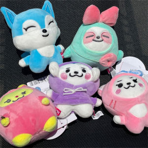 15cm Kpop ITZY Plushie Keychain Keyring Yeji Lia Ryujin Chaeryeong Yuna Stuffed Toy Pendant Backpack Accessories Gift