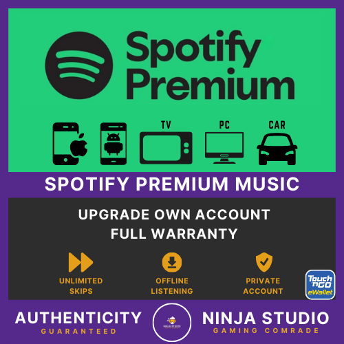 💯Stable Spotify Premium Music Own Account Upgrade iOS Android All