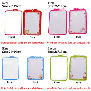 2in1 White Dry Erase White Board and Black Board with Chalk School Supplies Office Supplies