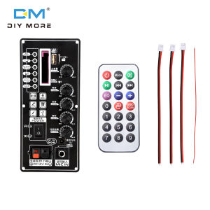Diymore DC 7.4-12V T01 Pull-Rod Speaker & Portable Speaker MP3 Decoder Board BT Amplifier Board 2*25W 87.5–107.5 MHz