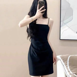 🌟CORE🌟dresses women new style 2025 Sling Wrinkle Dress High-end Waist Retraction Dress Elegant Temperament Short Dress 2️⃣0️⃣2️⃣5️⃣