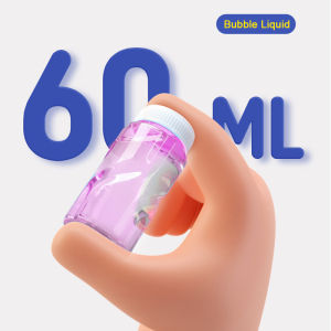 Electric Bubble Gun 32Holes Soap Bubbles Gun Toys Rocket Bubble Launcher Outdoor Toys Games Children‘s Day Gift 泡泡枪