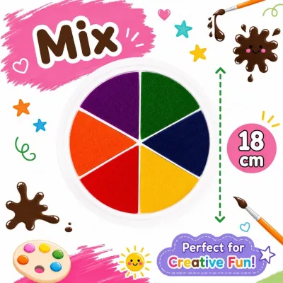 ✨🎨 5pcs Mushroom Sponge Dabber Set Kids Painting Tools DIY Art & Craft Sponge Stamp Children Paint Brush Water Color Kids Mushroom Sponge Stamp Set Art & Craft Painting Tool Easy to Clean National Day Graduation Finger Painting Children Day Art