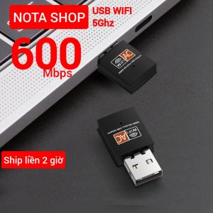 [CHÍNH HÃNG] USB WiFi TP LINK 600Mbps NOTA tốc độ cao Usb thu sóng WiFi 5Ghz cho Laptop PC máy bàn - WiFi TPLink chính hãng