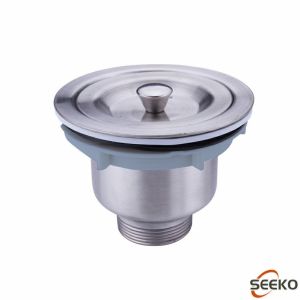 Seeko Stainless steel sink drainage filter kit kitchen metal center knob stopper replacement