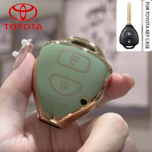 toyota car folding key case for vigo innova altis camry keychain