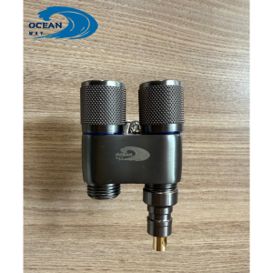 OceanWay Stainless Steel 304 Two Way Pressure Tap ( Gun Grey & Stainless Steel Colour )