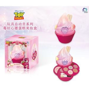 Disney Strawberry Bear Beauty Box ชุดเครื่องสำอางสำหรับเด็ก กล่องเครื่องสำอางสำหรับเด็กผู้หญิง เครื่องสำอางพิเศษ Disney