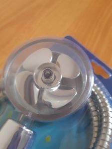 Hand Shower Bulat Kipas ( KOMPLIT ) siap pasang model mewah pancuran air deras dan lembut