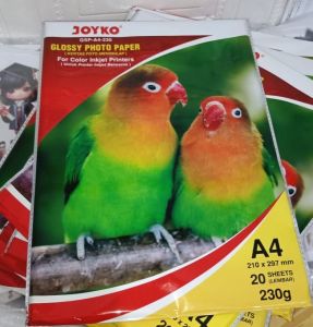 Glossy Photo Paper A4 230 Gsm Kertas Print Foto RENPROJECT