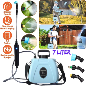 COD KIRIM CEPAT TaffHOME Semprotan Tanaman Hama Elektrik 7 Liter Sprayer Shoulder Type 2000mAh - VK7