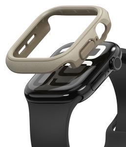 RINGKE® ONYX Extreme Tough Watch Series 10 Oil Resistant Soft Flexible TPU and Protective Polycarbonate Cover Case