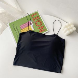 OOS B502 Tanktop korea seamless spaghetti strap tank top dalaman wanita pakaian bralette bra bh COD