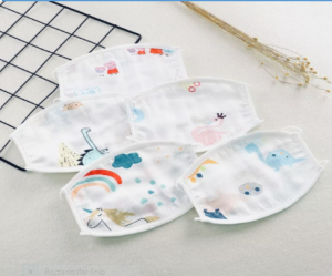 <<CLEARANCE SALES - 10 for RM4.90>> Kid Face Mask GAUZE MATERIAL (READY STOCK)