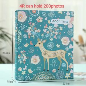 200Insert Plastic Sealed Scrap Interleaf Type Baby Memory Wedding Anniversary Photo Album Collection MK