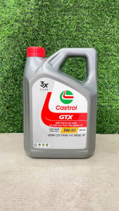 [ Hàng Chính Hãng ] Dầu động cơ Castrol GTX 5W30 - Dùng cho động cơ x.ăng và dầu (4 Lít)