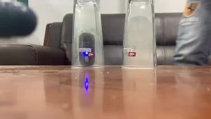 20 Million Negative Ion Purifier Personal Wearable  Portable  Working Collar Clip Hanging Neck Air Purifier White