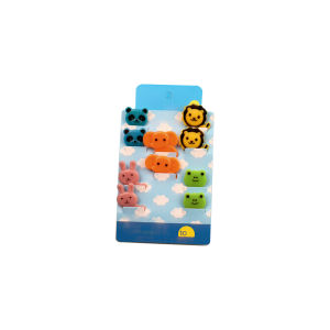 LD-C1182 Garpu Bento Isi 10pcs Tusukan Bento Buah Kue Karakter Animal Dekorasi Bekal Food Pick Lucu