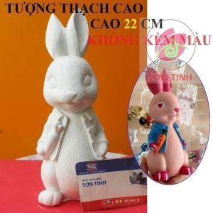 Tượng thạch cao Thiên Thần Quỳ M16 (Không kèm màu) Bé Tô Màu Tô Tượng