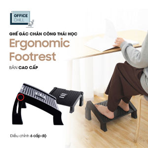 Ghế Kê Chân Văn Phòng Ghế Kê Chân Công Thái Học Ergonomic Footrest Ghế Gác Chân Ghế Kê Chân