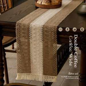 Table Runner Cotton Linen 4/6/8 Seater Long Table Cloth Home TV Cabinet Tea Table Cloth Decoration