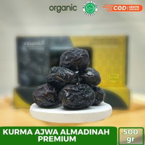Kurma Ajwa Madina premium 1kg - Kurma Azwa Original Al Madinah - Korma nabi