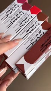 Son thỏi lì siêu bền màu MAC Locked Kiss 24hr Lipstick Chống lem và lâu trôi suốt 24 giờ