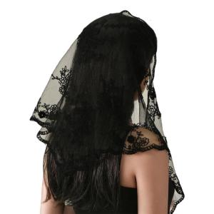 Stylish Polyester Bandana ren tinh xảo khăn choàng đầu phụ kiện tóc cho mặc hàng ngày thời trang