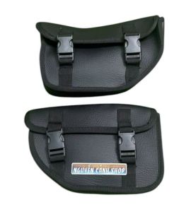 Cặp túi treo hông xe máy màu đen 26x15x10 cm