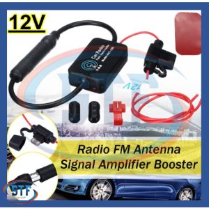 12V Car FM&AM Radio Antenna Signal Amplifier Booster ANT-208 Enhancer Device /Android Player Radio FM Booster