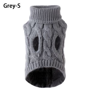 INNEED Knitted Dog Sweater Comfort Warm Pet Dog Clothes Universal Dog Winter Clothes for Small Medium Dogs Chihuahua Puppy Pet