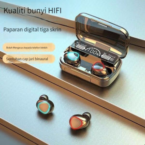 M10 Smart TWS Wireless Earphone Bluetooth 5.0 Earbud Touch In-ear 9D Stereo Sports with Mic