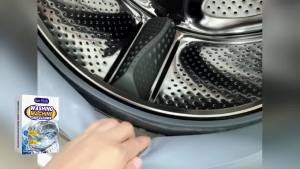 Jue Fish Washing machine drum cleaning powder Detergent for removing stains scale and odors from drum and pulsator washing machines