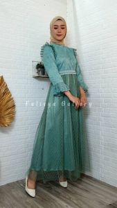 GAMIS PESTA TERBARU KEKINIAN / GAUN KONDANGAN MODERN