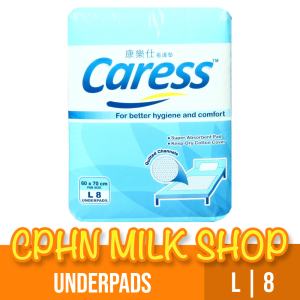 Caress Underpads Large 8