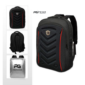 PG 8802 - Tas ransel emboss - Tas Punggung Pria Wanita - Tas Laptop Laki - Tas Rangsel Cowok Cewek - Bagpack Pria laptop