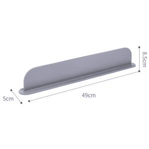 Locaupin Water Sink Splash Guard for Kitchen Countertop Bathroom Basin Transparent Anti-Splash Pad