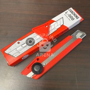 Cutter JOYKO Besar SATUAN L-500-CU Ukuran Knife Warna Barang Pengukir Tajam Serbaguna ATK Perkantoran Peralatan Perlengkapan Kantor Alat Tools Cut Iris Irisan Potong Stationery Runcing Sekolah Ukir Benda Rumah Pemotong Kertas Pisau Shopping Arena Malang