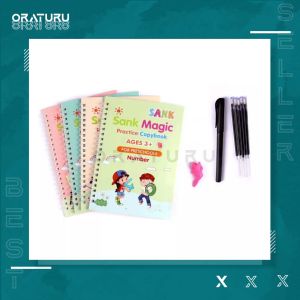 sank magic buku belajar anak menggambar berhitung menulis membaca dan menggambar 3+