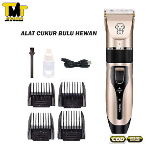 Alat Pencukur Bulu Hewan Trimmer Pencukur Bulu Anjing Kucing Clipper Pet Perawatan Peliharaan Hewan