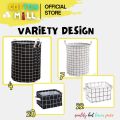 #LAUB Waterproof Washable Laundry Basket Ready Stock Large Capacity Clothes Laundry Basket Laundry Bag. 