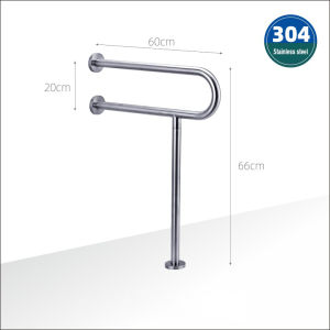 สแตนเลสเกรด304  ราวจับกันลื่นในห้องน้ํา ราวจับในห้องน้ำ  ราวช่วยพยุง  รับน้ำหนักได้ 150 กิโลกรัม เหมาะสําหรับผู้สูงอายุเ