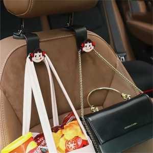 Universal Car Seat Cartoon Hook Hanger Hidden Hook Rear Seat Interior Decoration Cute Safety Driving