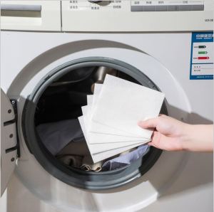 MY【Ready Stock】 Anti-staining Laundry Film/Sheet/Paper Color Absorption Film Washing Machine 防串染色母片吸色片防染色洗衣纸防