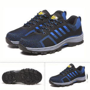 SOFLL Mens Safety Shoes for Wear Resistance Protective Footwear for Heavy Duty Work Shoes