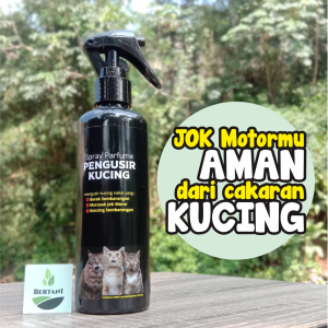 Pengusir Kucing Paling Ampuh 250ml | Cairan Semprot Pengusir Kucing