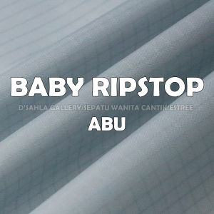 Bahan Kain Baby Ripstop Bayripstop Ribstok Ripstok Waterproof Tebal Bahan Tas Tenda Jaket Rompi Canopi Awing Warna Peroll