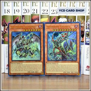 [YCDcardgame] Thẻ Bài Yugioh Chính Hãng Set 2 Infernoid Seitsemas & Onuncu  - Ultra Rare